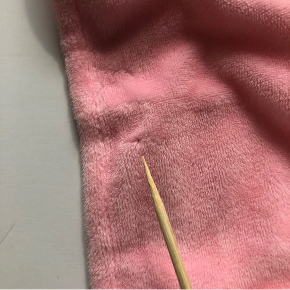 Baby Starters Security Blanket Lovey Plush Satin Pink Unicorn Rattle One of Kind - Picture 13 of 13